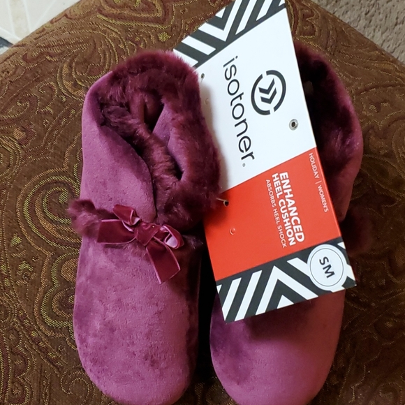 Isotoper holiday slipper bootie velour - Picture 2 of 4